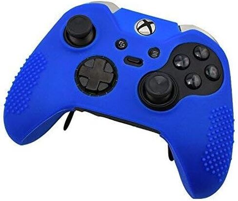 OSTENT Soft Protective Silicone Rubber Skin Case Cover for Xbox One Elite Controller (Red) in Kuwait