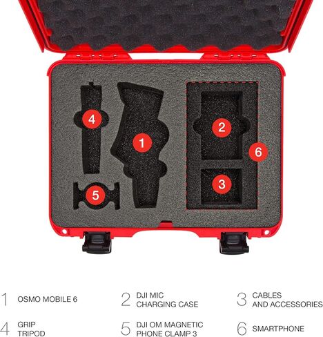 Nanuk 925 Waterproof Hard Case with Foam Insert for Oculus Quest 2 - Black in Kuwait