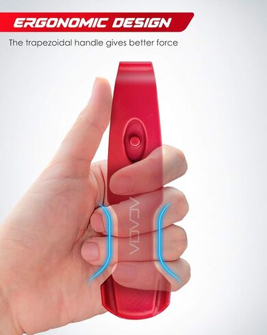 مجموعة رافعات إطارات الدراجة من أكاسيا مكونة من 4 رافعات سهلة الإمساك للدراجة أداة تغيير الإطارات أدوات إصلاح إطارات الدراجة in Kuwait