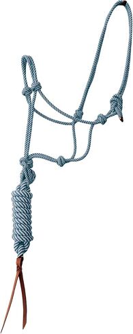 RESISTANCE Nylon Two Tone Rope Horse Halter with 9 Ft Matching Lead in Saudi Arabia