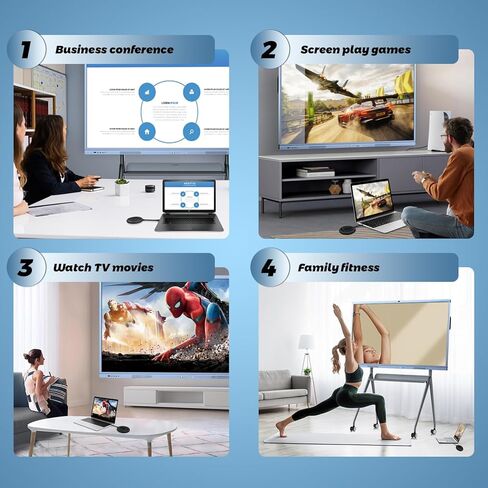 محول عرض لاسلكي من Microsoft، محول عرض لاسلكي، جهاز إرسال واستقبال HDMI لاسلكي، محول عرض لاسلكي للتلفزيون، جهاز إرسال واستقبال لاسلكي HDMI، شاشة لاسلكية مزدوجة النطاق 5G in Kuwait