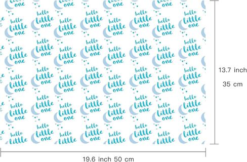 RUSPEPA Wrapping Tissue Paper - Pink Boho Style, Smiley Face and Rainbow Design Tissue Paper Bulk for Gift Wrap, Birthday, Baby Shower and More - 13.7 x 19.6 inches - 90 Sheets in Saudi Arabia