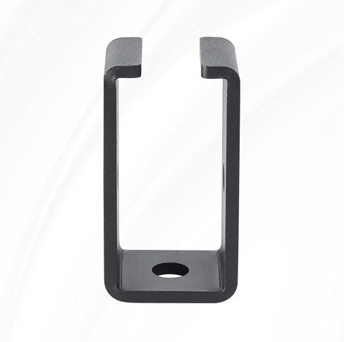 مسار عربة القنوات لجميع قنوات الدعامة 1-5/8 بوصة، 2 حزمة من دعامة تعليق مسار العربة شديدة التحمل، دعامة تعليق متوسطة مطلية بمسحوق أسود in Kuwait