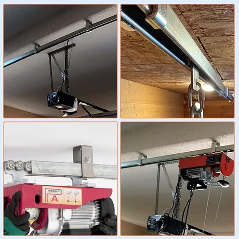 مسار عربة القنوات لجميع قنوات الدعامة 1-5/8 بوصة، 2 حزمة من دعامة تعليق مسار العربة شديدة التحمل، دعامة تعليق متوسطة مطلية بمسحوق أسود in Kuwait