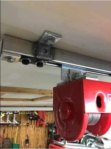 مجموعة واحدة من HIFLAME من وضع مجموعة ترولي ذات حدود دوارة للاستخدام مع قناة بعرض 1-5/8 بوصة وجميع القنوات بطول 1-5/8 بوصة أو قناة أطول (أسود) in Kuwait