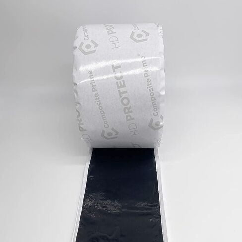 شريط رافدة عالي الدقة عريض للغاية، شريط رافدة، شريط رافدة ممتاز مثالي للتزيين، إغلاق ذاتي فائق، يطيل عمر روافد الأخشاب عن طريق منع التعفن، 118 ملم × 20 مترًا in Kuwait