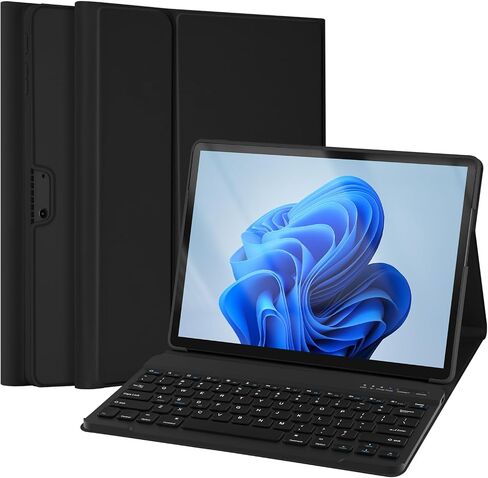 حافظة MMK Surface Pro 9 مع لوحة مفاتيح 13 بوصة 2022، حافظة لوحة مفاتيح لجهاز Microsoft Surface Pro 9 13 بوصة 2022، حافظة كمبيوتر لوحي مع لوحة مفاتيح لاسلكية قابلة للفصل وعرض متعدد الزوايا - أزرق in Saudi Arabia