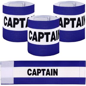 3pcs Captain Armbands Soccer, Adjustable Leader Football Arm Bands Breathable Soccer Captain Armband Sport Accessory for Football Rugby Basketball for Youth and Adults (Black) in Saudi Arabia
