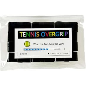 12 Pack Tennis Racket Grip Tape - Tennis Overgrip Grip Tape for Tennis Racquet - Multiple Colors Pickleball Overgrip Tape - Highly Comfortable Badminton Grip Tape in Kuwait