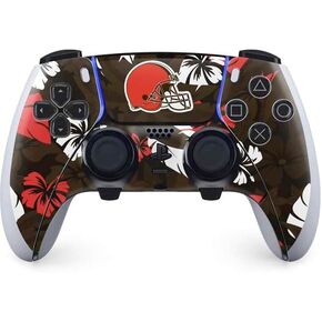 غلاف Skinit المخصص للألعاب متوافق مع وحدة تحكم PS5 DualSense Edge Pro - تصميم مرخص رسميًا من NFL Cleveland Browns in Kuwait