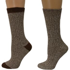 Sierra Socks Women's Cotton Outdoor Boot Hiking Casual Socks 2 Pair Pack in Saudi Arabia
