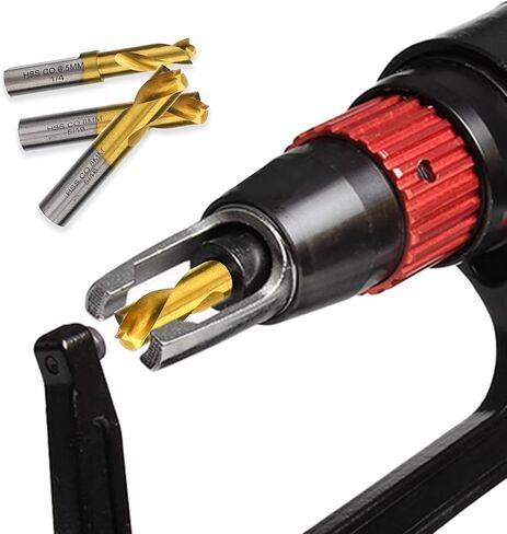 3pcs Spot Weld Drill Bit, High Speed Steel Welder Cobalt Spot Weld Cutter Titanium Coated Welding Remover Tools Equipment Accessories Available in 1/4in 6.5mm, 5/16in 8mm, 3/8in 10mm in Saudi Arabia