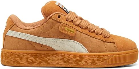 حذاء رياضي نسائي من PUMA مصنوع من الجلد السويدي XL برباط مرتفع كاجوال - بيج - مقاس 6.5 M in Saudi Arabia