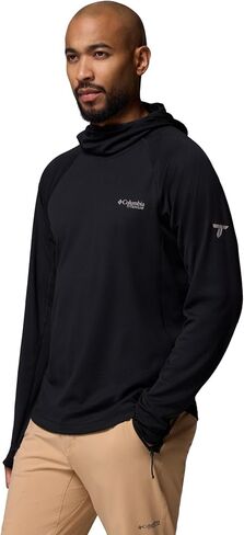 Columbia DriVenture Hooded Pullover Shirt - Men's, Black, M in Saudi Arabia
