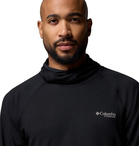 Columbia DriVenture Hooded Pullover Shirt - Men's, Black, M in Saudi Arabia