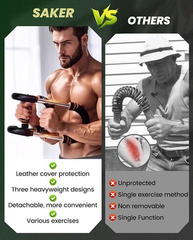 مدرب ذراع Twister Saker ، مدرب ذراع PowerTwist ، قوة الساعد القابلة للتعديل ، معدات تمرين الذراع ، معدات تمرين الصدر ، مقاومة زنبركية محمولة لمعدات الصالة الرياضية المنزلية in Saudi Arabia