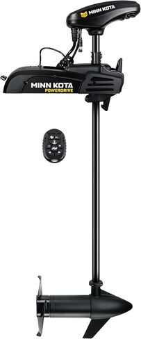 Minn Kota PowerDrive Bow-Mount Electric Trolling Motor with GPS, 55 Lb. Thrust, 54 in. Shaft, Freshwater in Kuwait