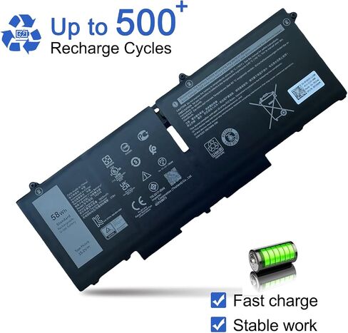 NNF1C HMPFH بطارية الكمبيوتر المحمول متوافقة مع Dell XPS 13-9365 2-in-1 13-9365-D1805TS D1605TS D2805TS D3605TS N006X9365-D1726QCN Series 0HMPFH P71G P71G001 in Kuwait