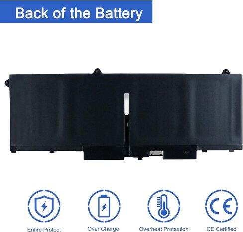 NNF1C HMPFH بطارية الكمبيوتر المحمول متوافقة مع Dell XPS 13-9365 2-in-1 13-9365-D1805TS D1605TS D2805TS D3605TS N006X9365-D1726QCN Series 0HMPFH P71G P71G001 in Kuwait