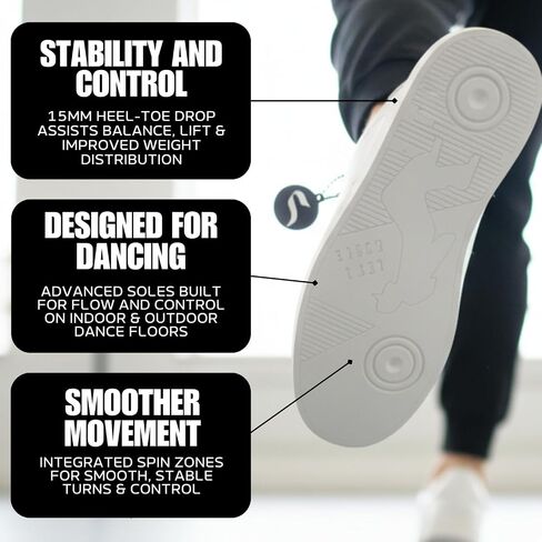 أحذية رقص للجنسين تدور أحذية مريحة للرجال والنساء للرقص للرقص اللاتيني باشاتا سالسا الرقص على خلط الهيب هوب in Saudi Arabia