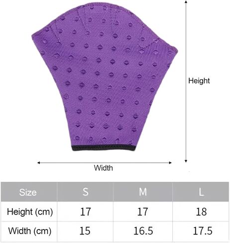 Swimming Gloves, Water Gloves | Aquatic Swimming Training Gloves Webbed | No Swimming Accessories That Fade, Diving Gear for Men, Kids, Help Resist in Saudi Arabia