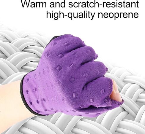 Swimming Gloves, Water Gloves | Aquatic Swimming Training Gloves Webbed | No Swimming Accessories That Fade, Diving Gear for Men, Kids, Help Resist in Saudi Arabia