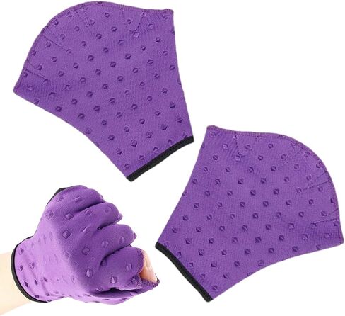 Swimming Gloves, Water Gloves | Aquatic Swimming Training Gloves Webbed | No Swimming Accessories That Fade, Diving Gear for Men, Kids, Help Resist in Saudi Arabia