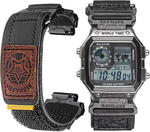 حزام فرقة مشاهدة 18 مم لـ Casio AE-1000W AE-1200 AE-1300 AEQ-110W AQ-S800W MRW-200H MRW-S300 SGW-300H SGW-400H W-216H W-218H W-735H ، Super Rugged Sports Switch in Saudi Arabia
