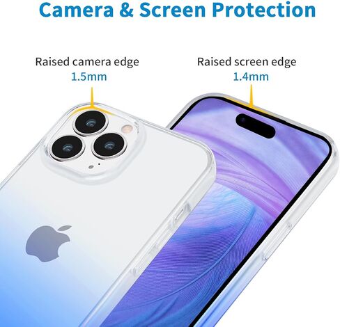 متوافق مع حالة iPhone 15 Pro Case واضحة ، واضحة واضحة ، حالات هاتف TPU المخصصة in Saudi Arabia