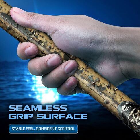 EVO Pirates Glassfiber Pool Cue Stick, Low Deflection Pool Sticks with 5/16 * 18 Pin Joint, 12.5mm Tip, Evo tip, Hybrid Pro Taper in Saudi Arabia