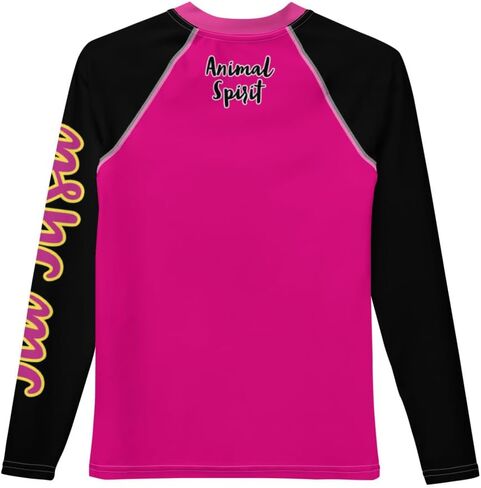 Generic Youth No Gi Jiu Jitsu Girls Rash Guard Parrot - BJJ, MMA, Wrestling in Saudi Arabia
