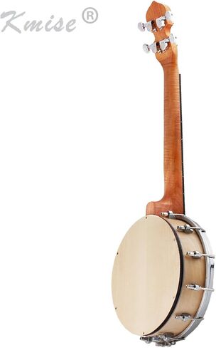 Kmise Banjo ، 5 سلسلة من banjos مع رأس Remo بالحجم الكامل 38 بوصة مغلق مع مرنان قابل للإزالة ، حزمة السلاسل ، اختيارات الأصابع ، حزام ، حالة ، ملحقات مجموعة الموالف للبالغين البالغين هدية المبتدئين in Kuwait