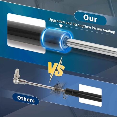 نوابض غازية 10 بوصة 50N/11lb/5 كجم، دعامات غازية 10 بوصة، دعم الرفع الهيدروليكي، نافذة صندوق تخزين الأدوات، قطعة واحدة، لون فضي in Kuwait