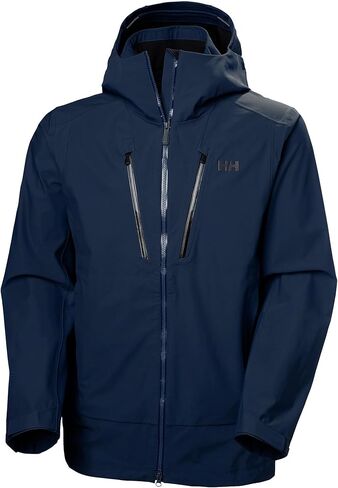 Helly-Hansen Alpha 3L Long Shell Men's Ski Jacket - Waterproof, 4-Way Stretch, Athletic Shell Coat in Saudi Arabia