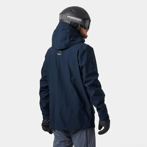 Helly-Hansen Alpha 3L Long Shell Men's Ski Jacket - Waterproof, 4-Way Stretch, Athletic Shell Coat in Saudi Arabia