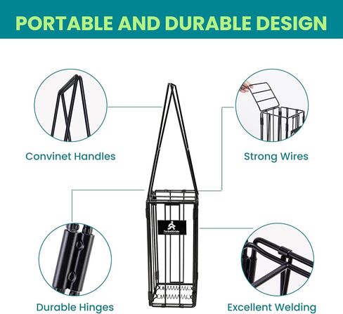 Tennis Ball Hopper Cart with 4 Wheels – Foldable, Large Capacity Pickleball & Tennis Ball Collector for Court Training & Coaching in Saudi Arabia