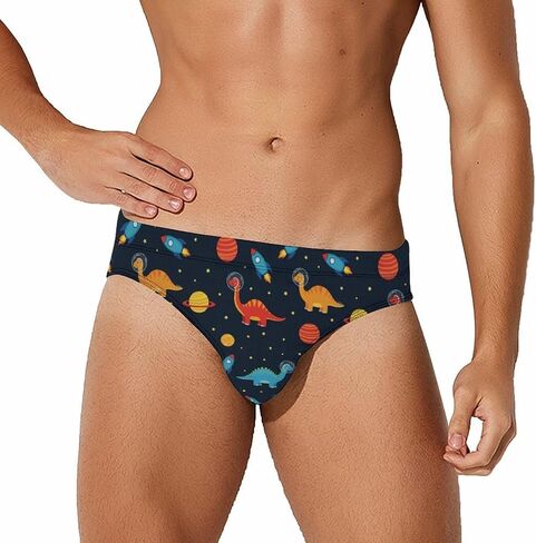 Men's Breathable Swim Briefs, Quick Dry Bikini Trunks for Beach Parties in Saudi Arabia