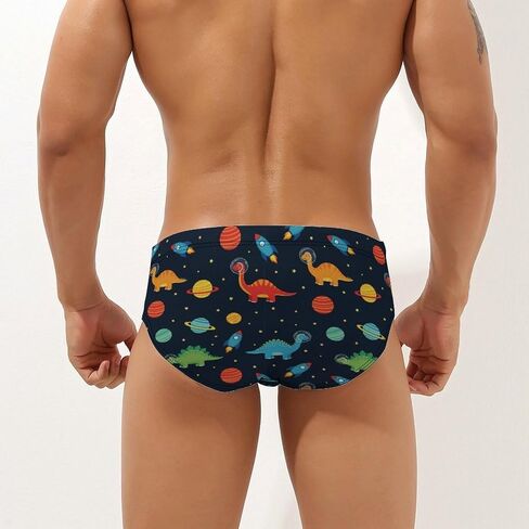 Men's Breathable Swim Briefs, Quick Dry Bikini Trunks for Beach Parties in Saudi Arabia