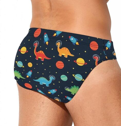 Men's Breathable Swim Briefs, Quick Dry Bikini Trunks for Beach Parties in Saudi Arabia