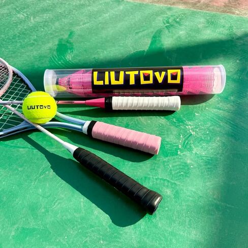 12 Pack Tennis Racket Grip Tape - Tennis Overgrip Grip Tape for Tennis Racquet - Multiple Colors Pickleball Overgrip Tape - Highly Comfortable Badminton Grip Tape in Kuwait