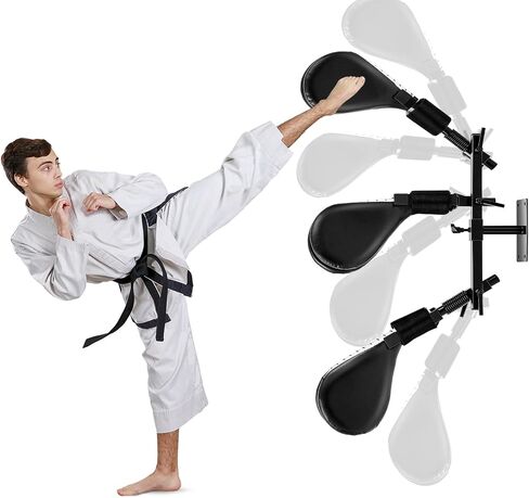 Taekwondo Kick Pads Boxing Pads Taekwondo Karate Sparring Gear Boxing Paddles Kicking Targets Martial Arts Training Equipment Wall Punching Bag with Mounting Bracket forYouth Men in Kuwait