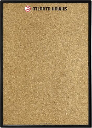 The Fan-Brand NBA Utah Jazz: Framed Corkboard- Sports Decor for Home, Game Room, Fan Cave & Garage - USA Made in Kuwait