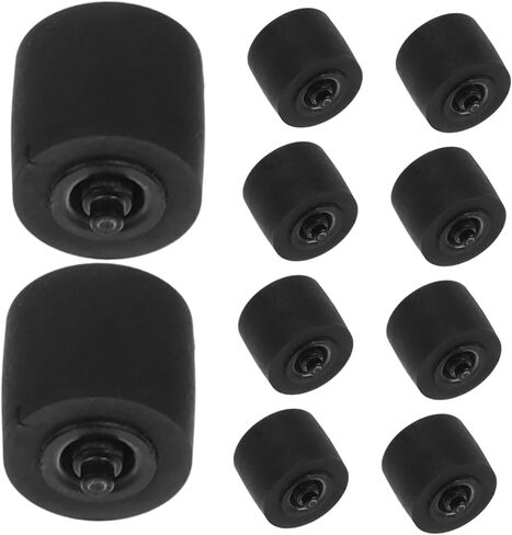 Vaguelly 12pcs Pinch Roller Assembly Cassette Player for Radio Tape Machine Bearing Wheel for Recorder in Saudi Arabia