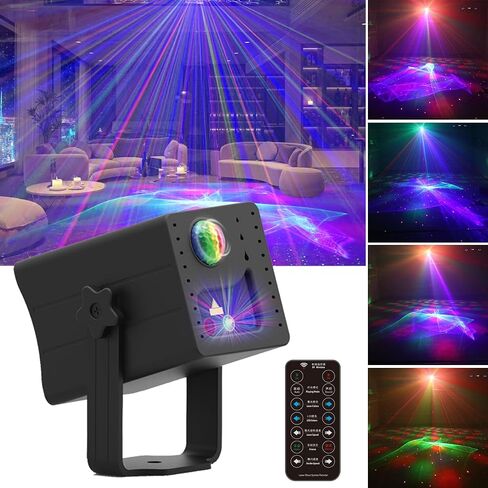 محمولة إعادة شحن RGB LASER-LASER SOUND SOUNDOWOR DEC DISCO Stage Party Decorations Pub KTV BAR DANER in Kuwait