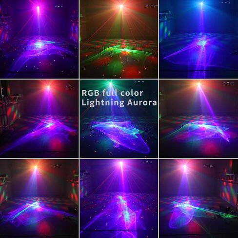 محمولة إعادة شحن RGB LASER-LASER SOUND SOUNDOWOR DEC DISCO Stage Party Decorations Pub KTV BAR DANER in Kuwait