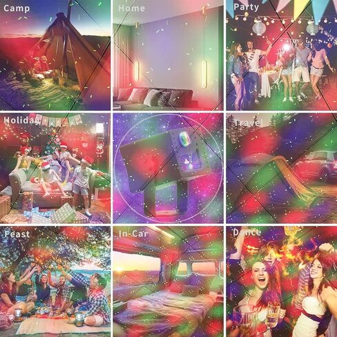 محمولة إعادة شحن RGB LASER-LASER SOUND SOUNDOWOR DEC DISCO Stage Party Decorations Pub KTV BAR DANER in Kuwait