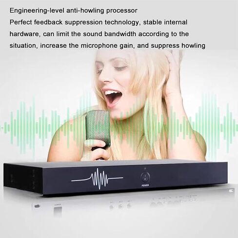مكثف ردود الفعل الاحترافية، معالج الصوت KTV قبل المرحلة، معالج الصوت الرقمي، كاتم صوت الميكروفون المضاد للعواء، لمؤتمر مرحلة الأداء، KTV in Saudi Arabia