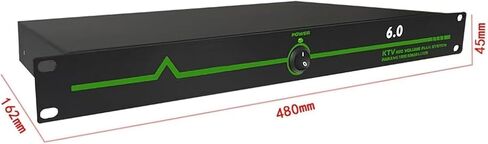 Feedback Suppressor, 6-in-6 Out Microphone Anti-Howling Feedback Frequency Shifter, Level 5 Digital Anti-Squealing, Microphone Stage Ktv Effector, for Performance Stage, Audio Processor in Saudi Arabia