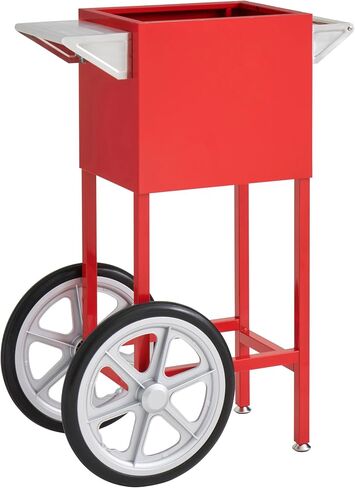 Kratos Commercial Popcorn Machine Cart, Red Cart for 8 oz. Commercial Popcorn Machines in Saudi Arabia