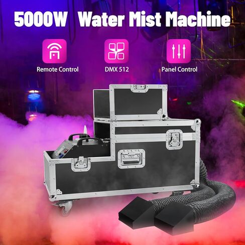 Low Lying Fog Machine, 3000W Fog Machine with DMX Remote Control Professional fog machine Water Based Fog Machine, Perfect for Wedding, Halloween, Party and Smoke Stage Effect in Saudi Arabia
